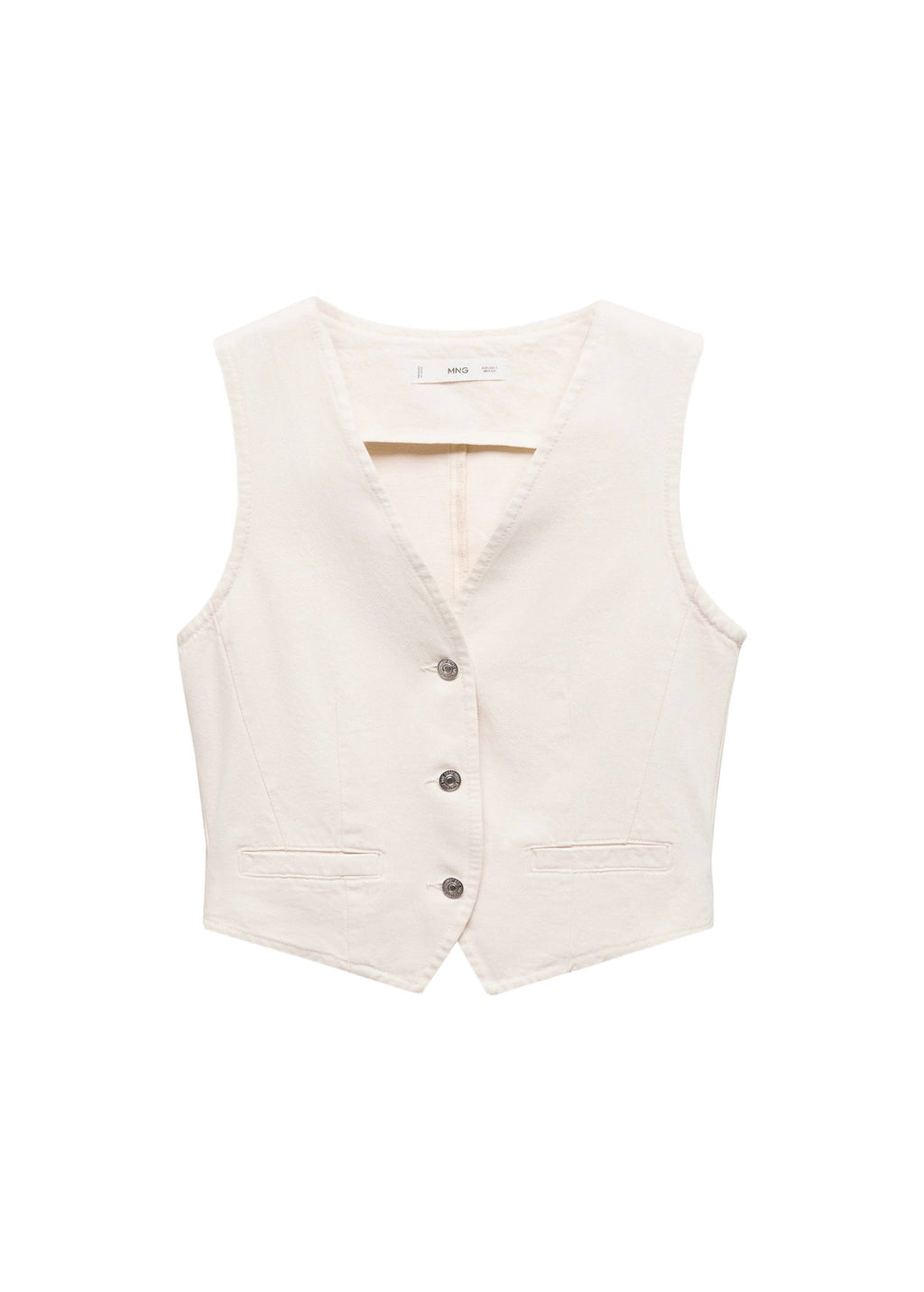 Gilet En Jean Boutons
