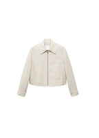 Veste 100 % Lin Fermeture Éclair