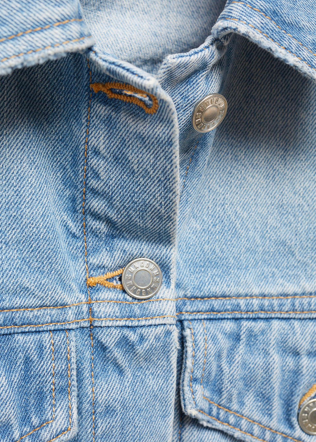 Blouson En Jean Bas Effiloché