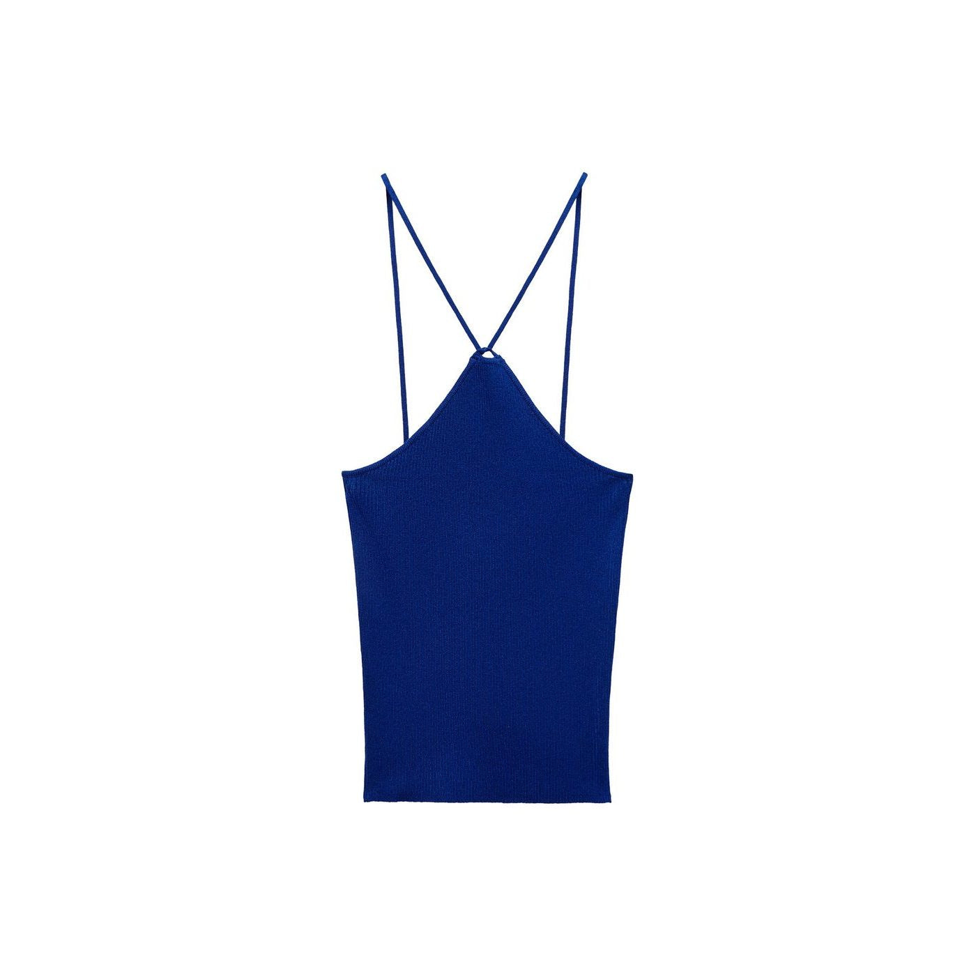 Top Maille Fil Métallisé