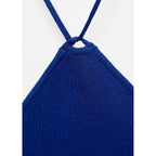 Top Maille Fil Métallisé