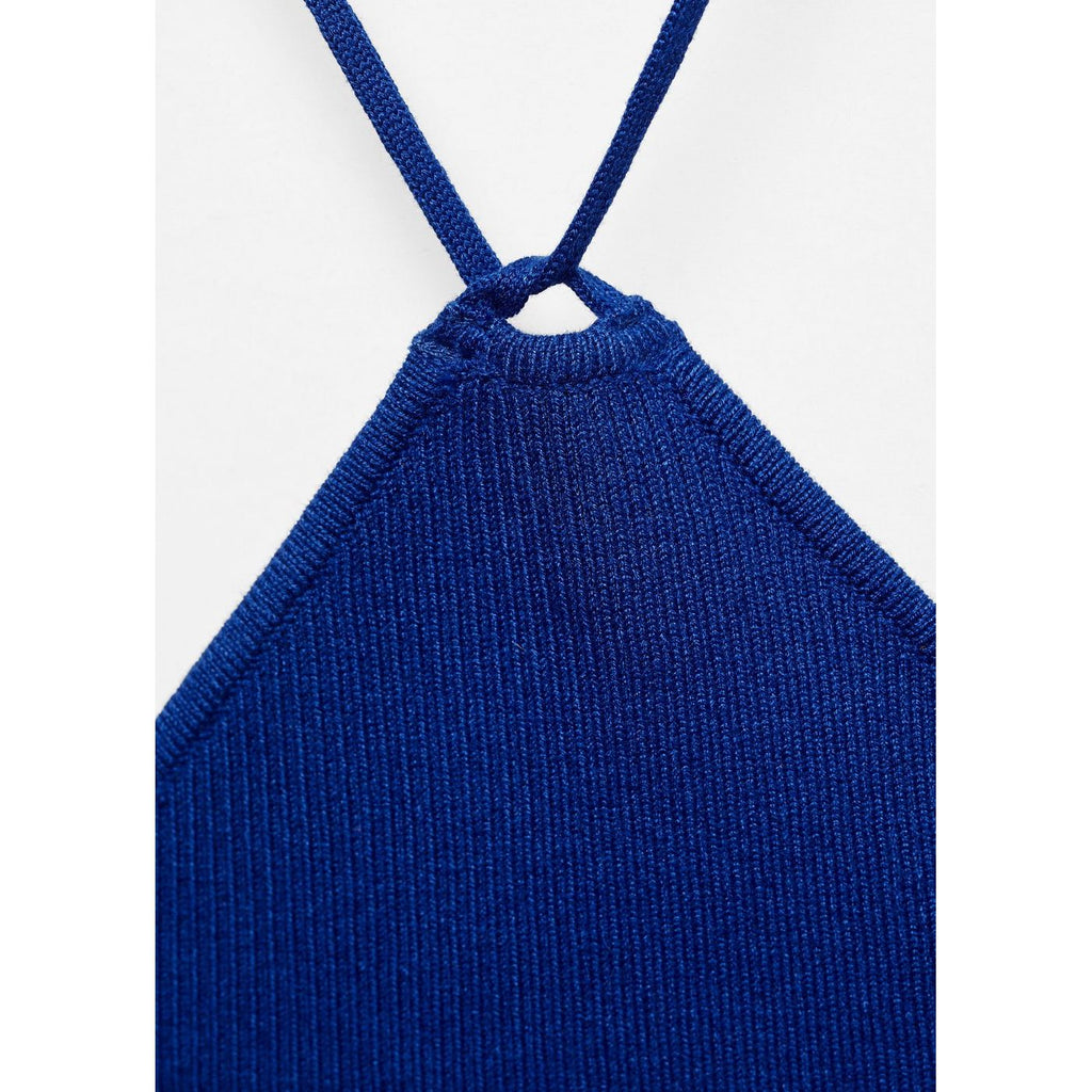 Top Maille Fil Métallisé