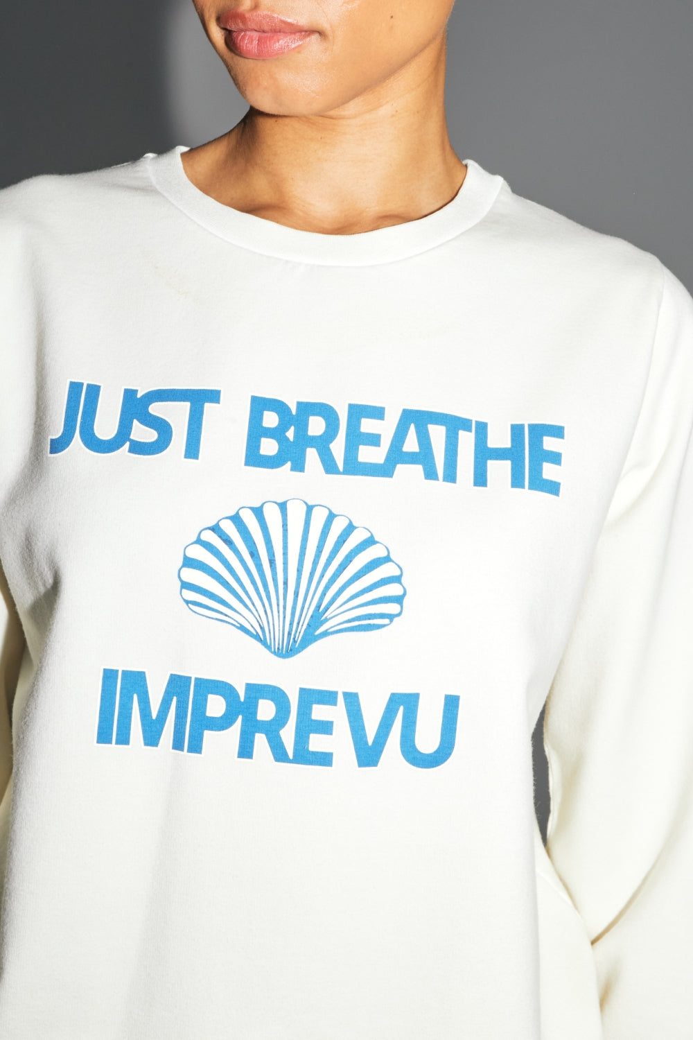 Le Sweatshirt Eddie Calico En Coton Organique Naturel Fabriqué Au Portugal