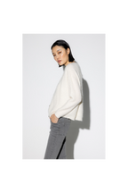 Le Cardigan Angelo Baby Alpaga Blanc Fabriqué En Italie