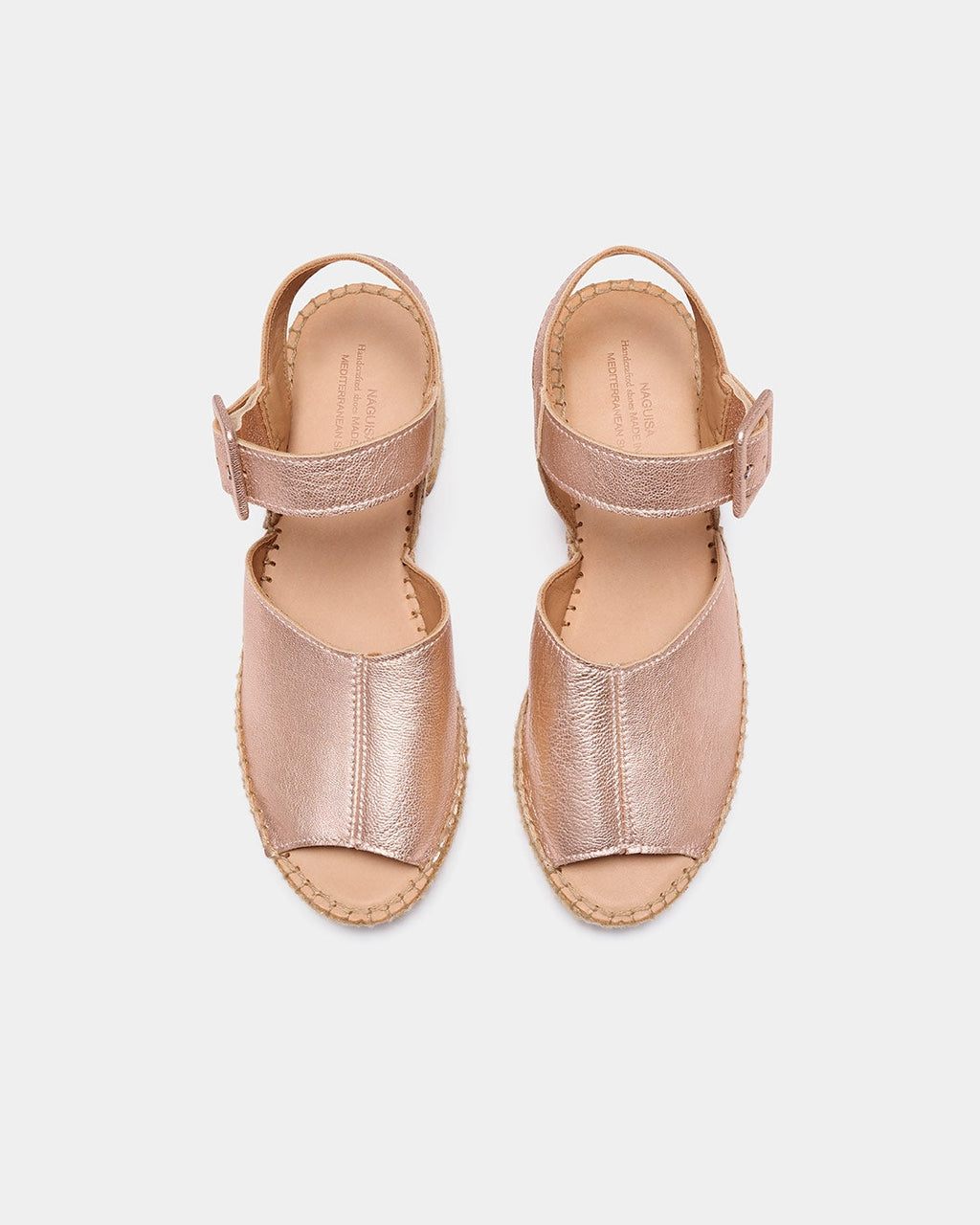 Sandales Fumarola Rosa Metálico