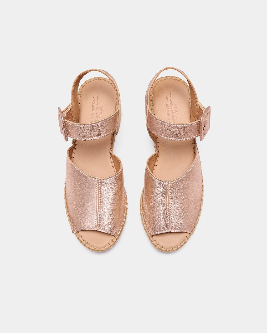 Sandales Fumarola Rosa Metálico