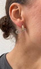 Boucles D'Oreilles Asymmetric Pin