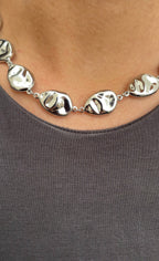 Collier Hammered Pieces