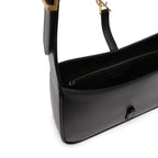 Saint Laurent - Sac Le 5 À 7 Hobo Leather - Black - Femme