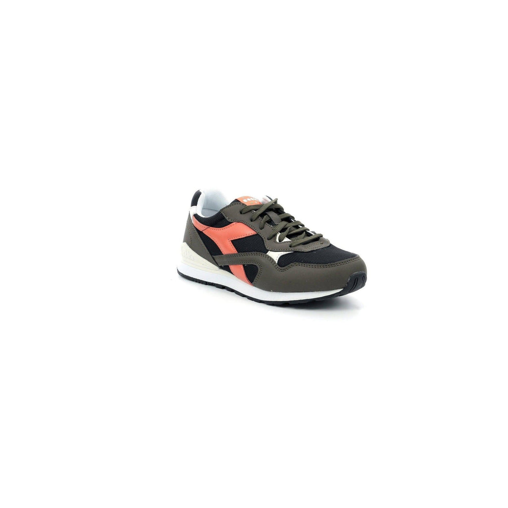 Diadora - Sneakers - N.92 Gs - Dark Olive/Burnt Orange - Junior