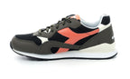 Diadora - Sneakers - N.92 Gs - Dark Olive/Burnt Orange - Junior