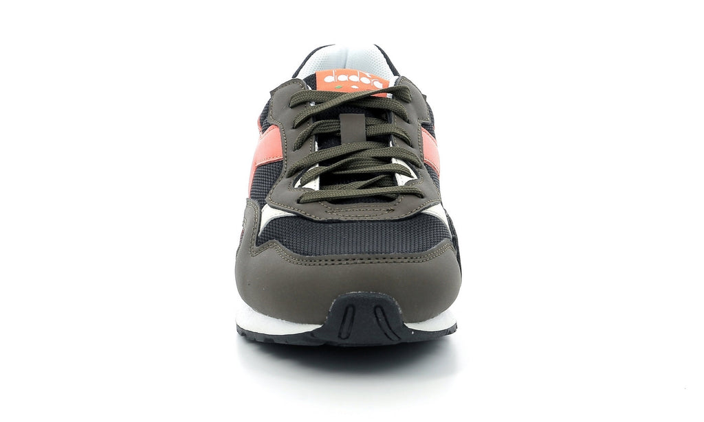 Diadora - Sneakers - N.92 Gs - Dark Olive/Burnt Orange - Junior