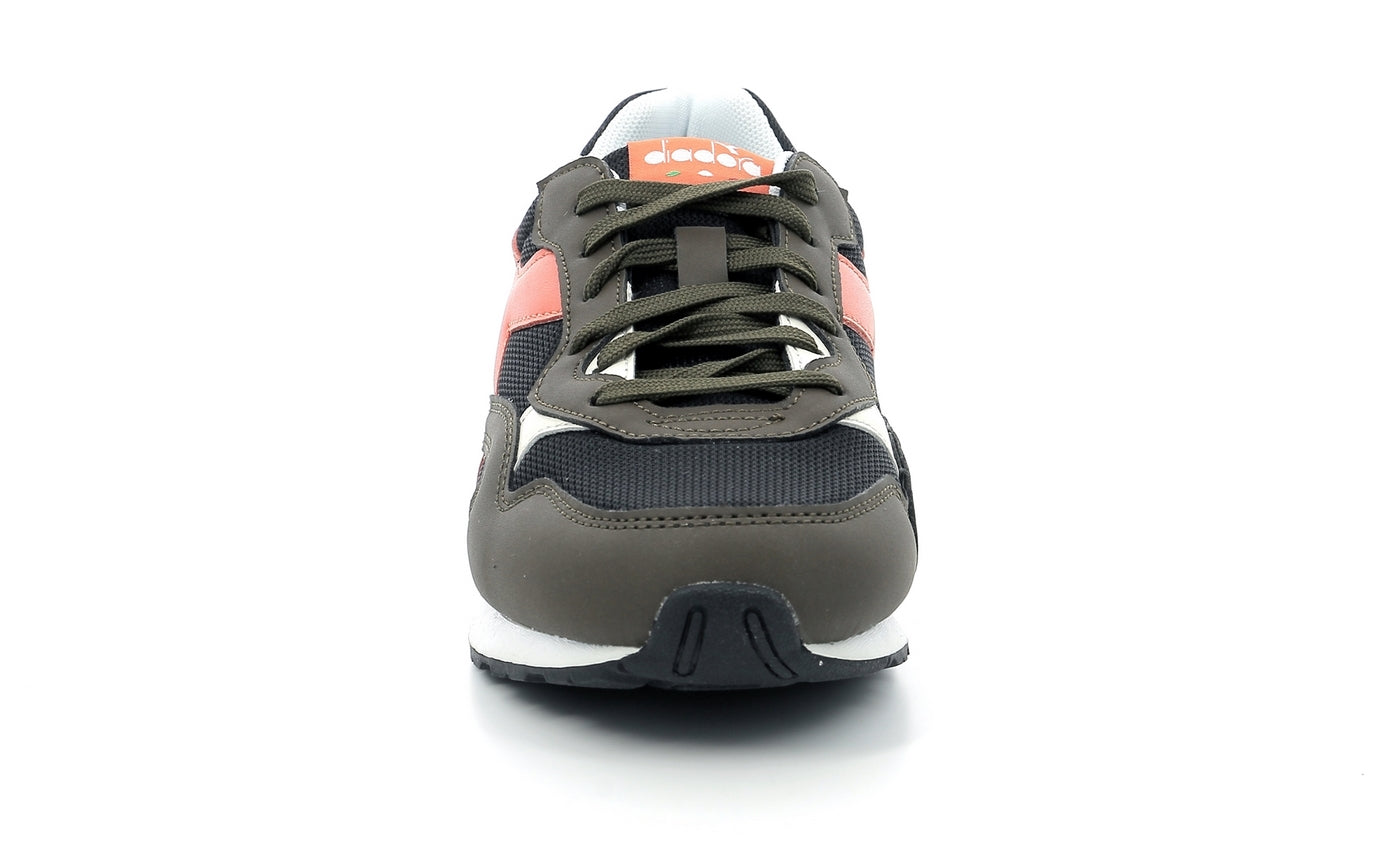 Diadora - Sneakers - N.92 Gs - Dark Olive/Burnt Orange - Junior