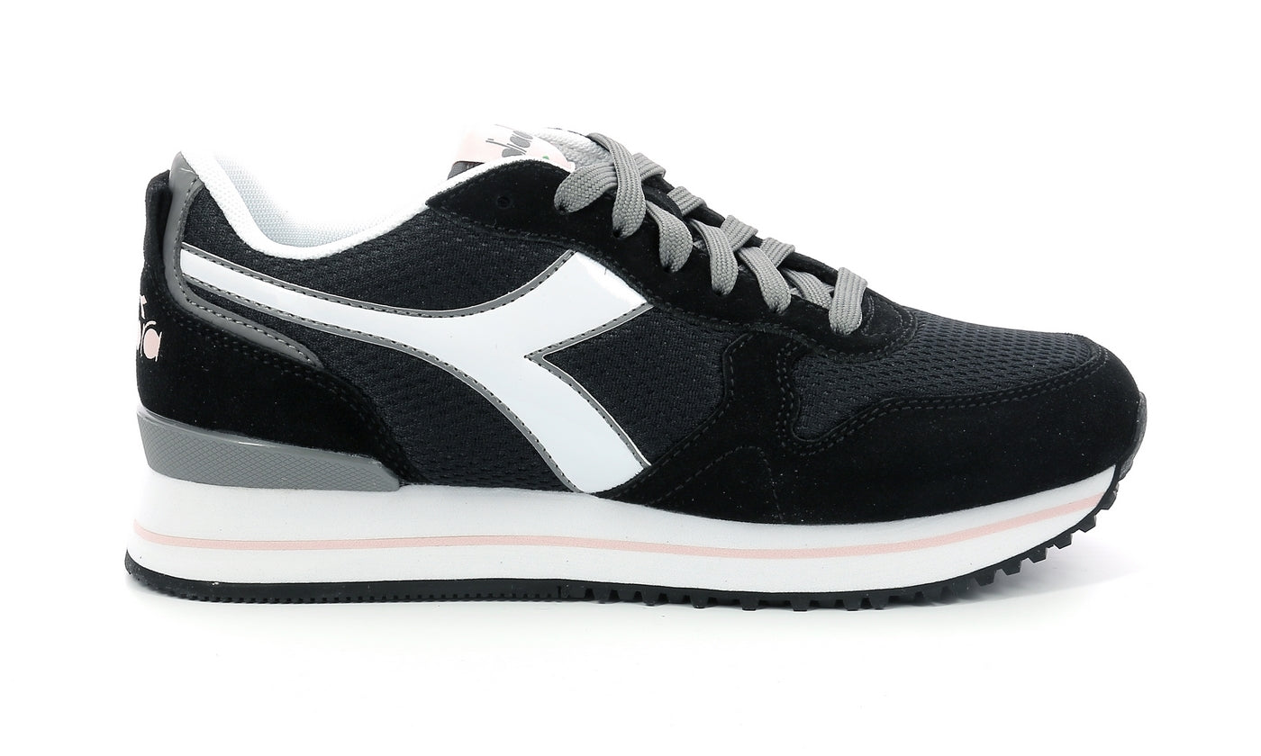 Diadora - Sneakers - Olympia Platfor - Black/ Storm Gray - Femme