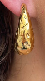 Boucles D'Oreilles Textured Parisian