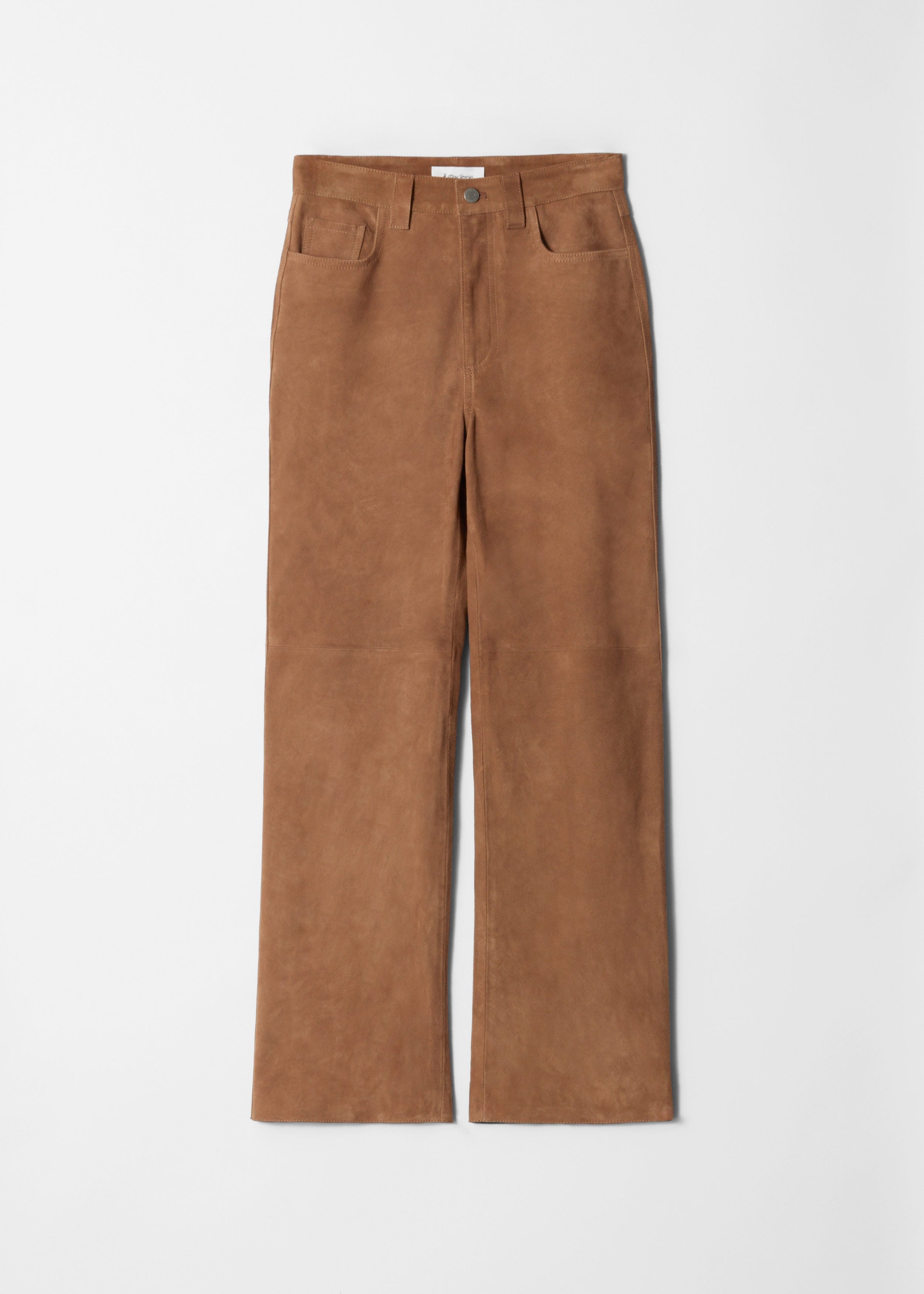 Pantalon Es Melissa Suede Trs - Marron