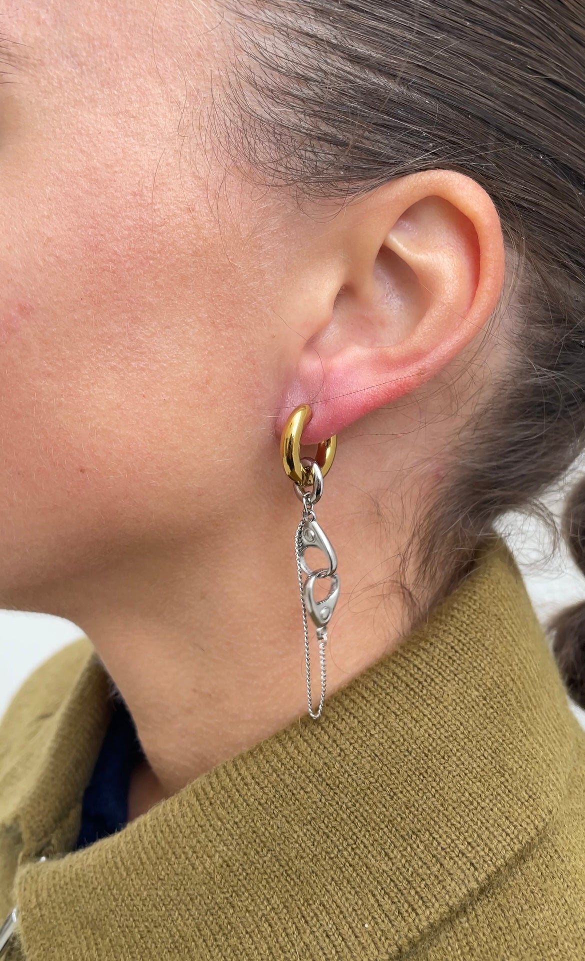 Boucles D'Oreilles Handcuff