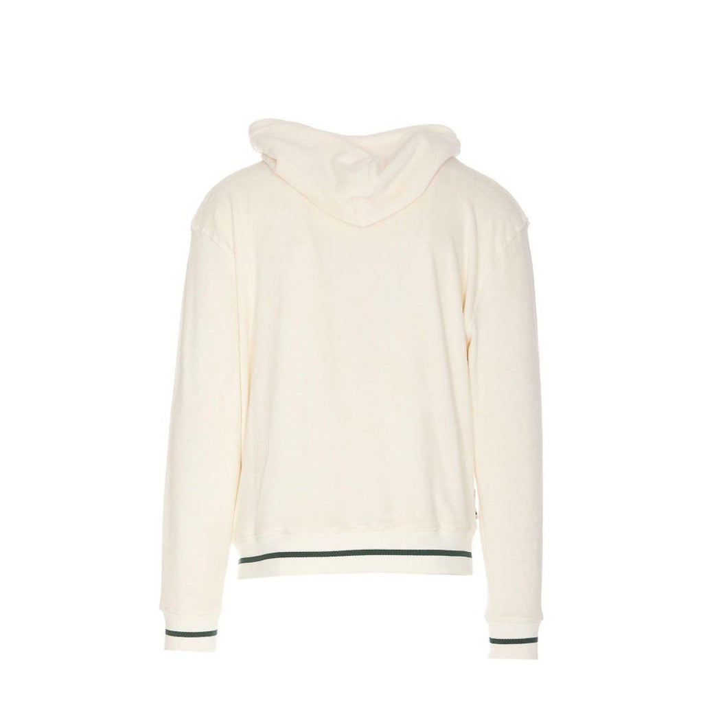 Hoodie Unisex Chenille Staple - Cream - Homme