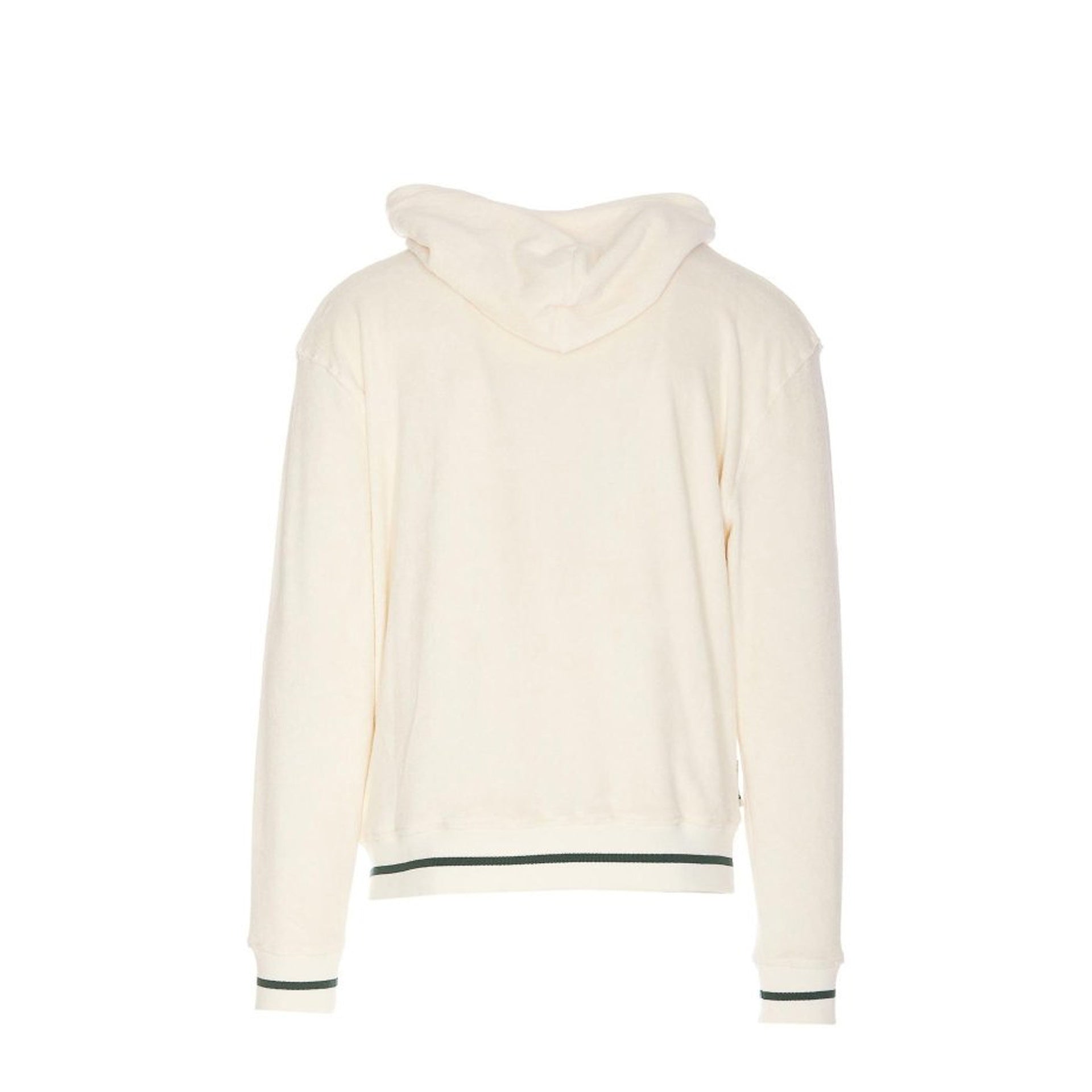Hoodie Unisex Chenille Staple - Cream - Homme