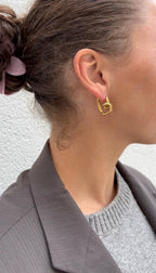 Boucles D'Oreilles Enroll Heart