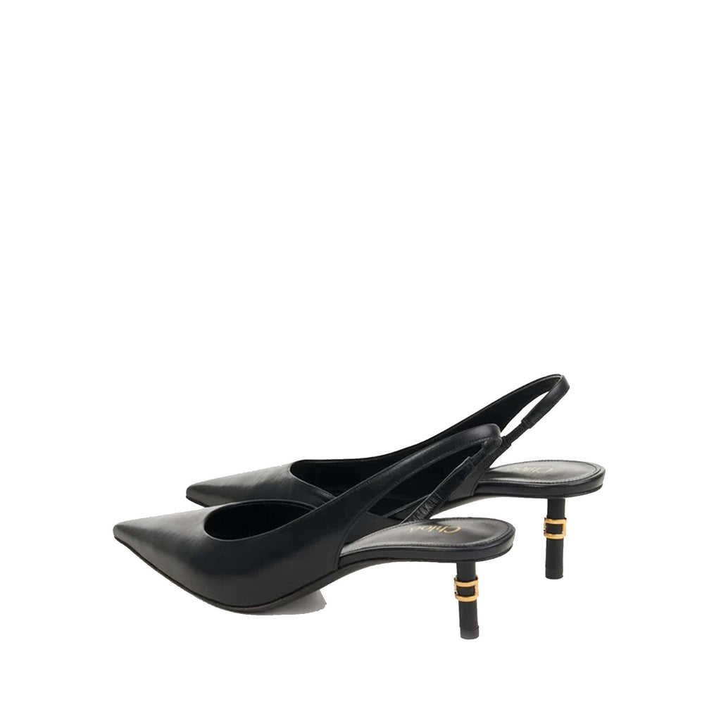 Escarpins Chloé Marcie 50 Slingback - Black - Femme