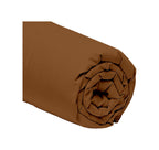 Drap Housse Mura - 100% Percale De Coton 80Fils - Ocre