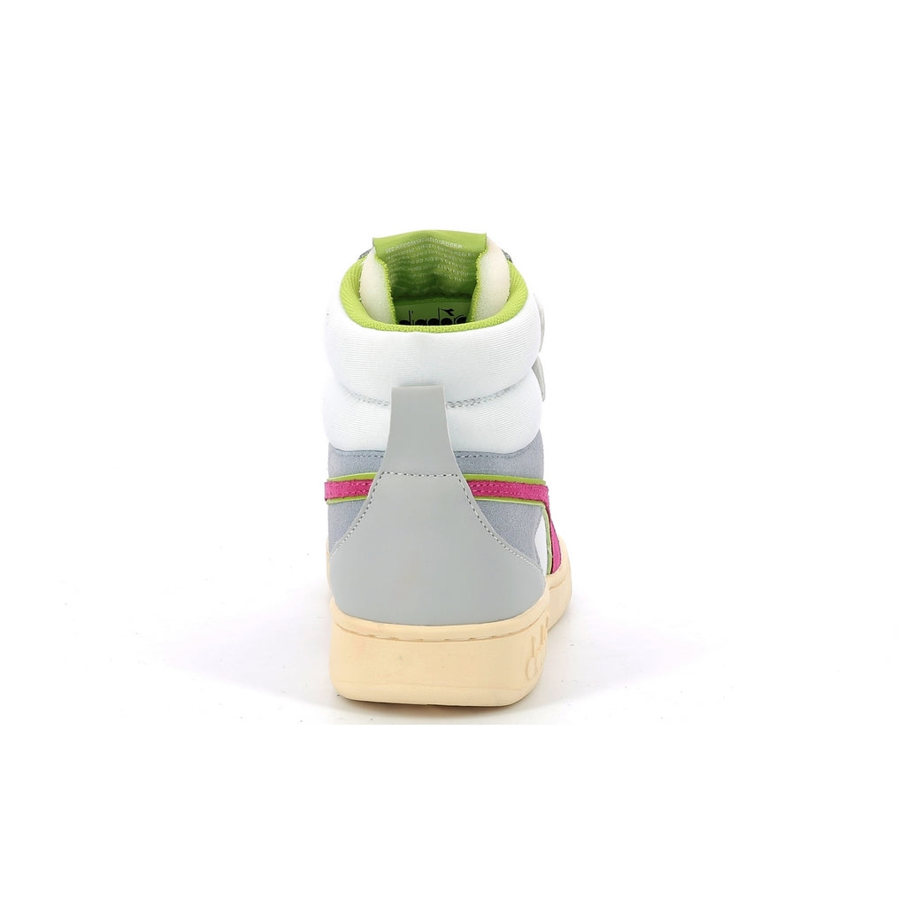 Diadora - Sneakers Haut Magic Bas Mid W - White/Lunar Rock - Femme