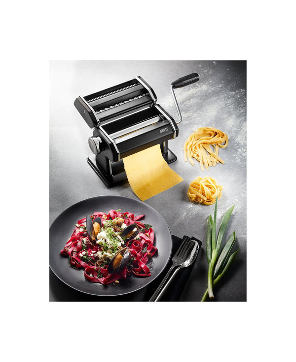 Pasta Perfetta - Machine À Pâte Pasta Perfetta Noir Mat - Noir/Argent
