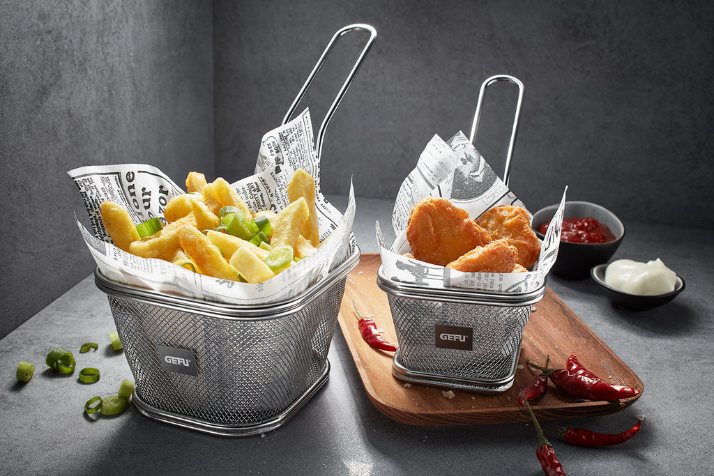 Bbq - Mini-Panier De Service Pour Barbecue, Petit - Argent