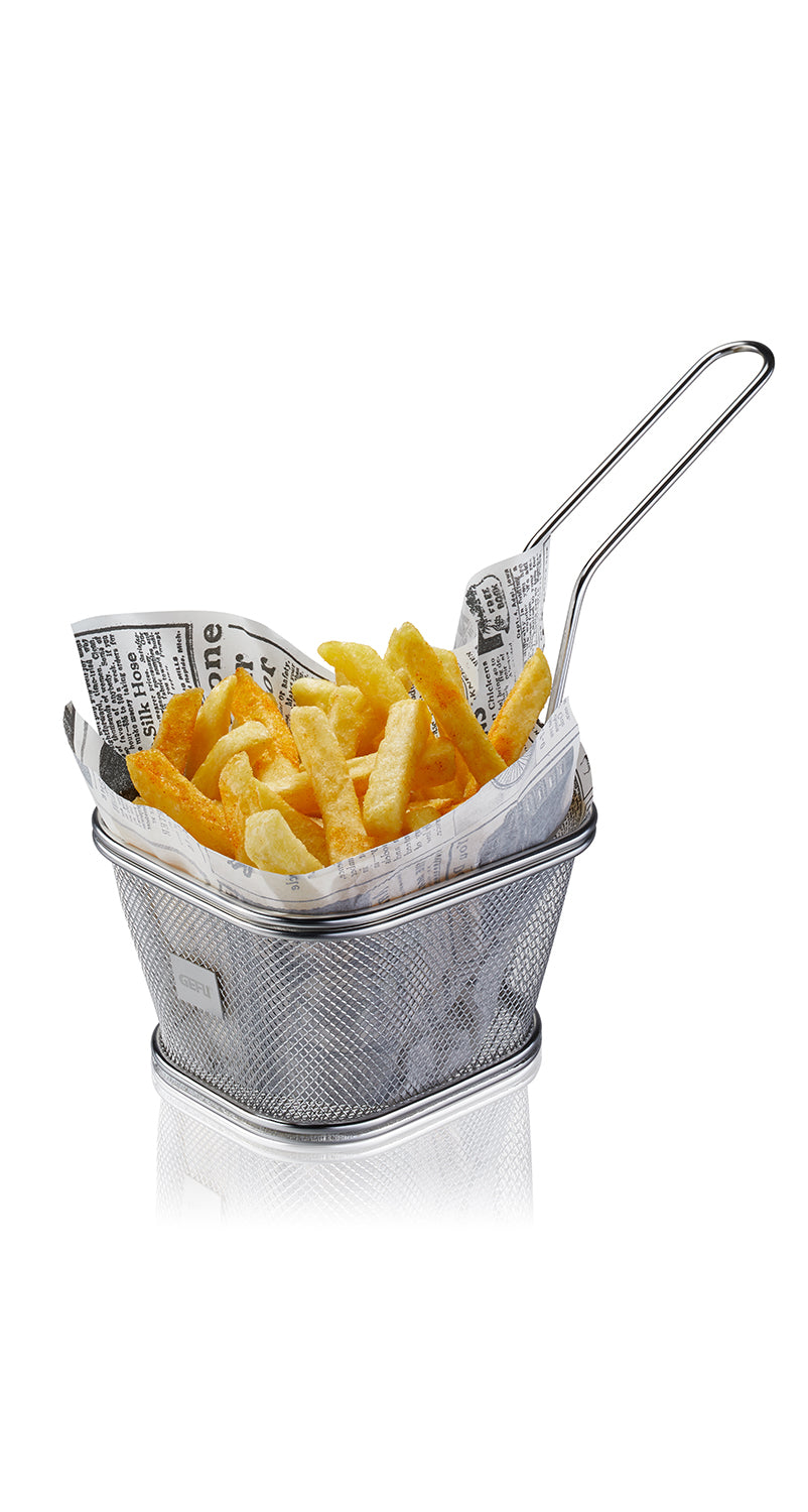 Bbq - Mini-Panier De Service Pour Barbecue, Petit - Argent