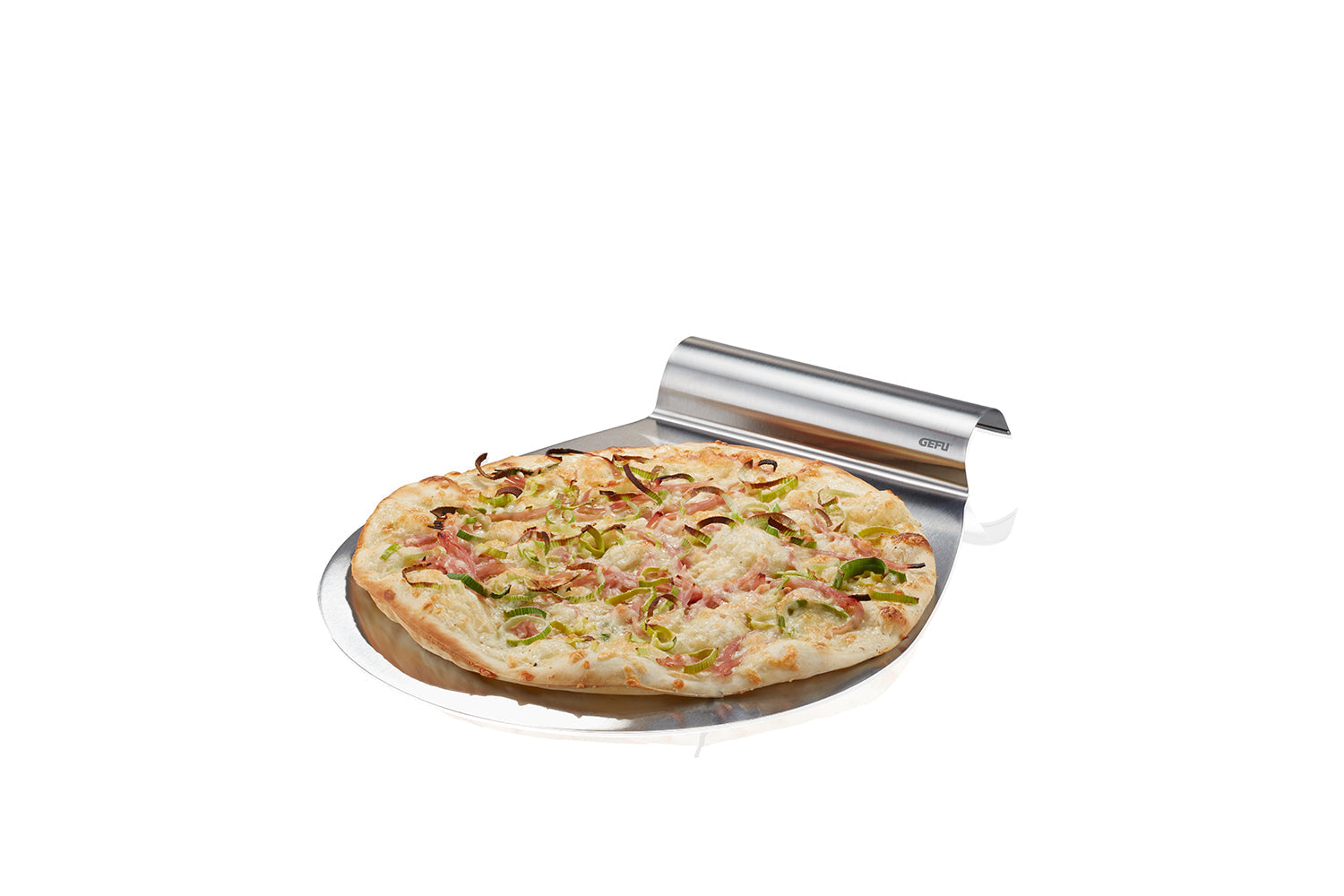 Darioso - Set : Pierre À Pizza Avec Support + Couteau + Pelle