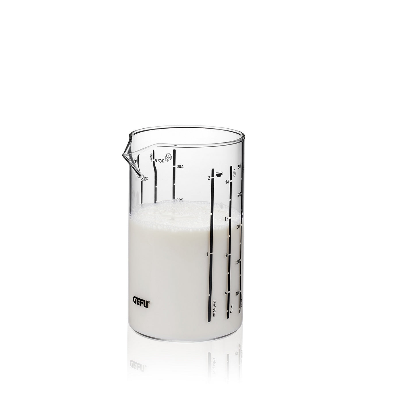 Meti - Ensemble De Verres Mesureurs, 2 Pièces - Transparent