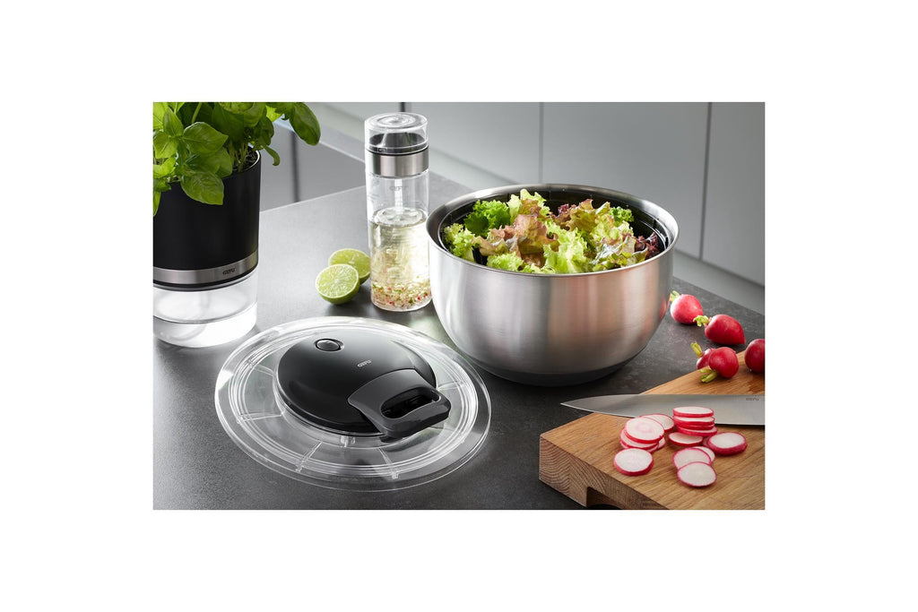 Pullit - Essoreuse À Salade - Acier Inoxydable - Noir/Argent