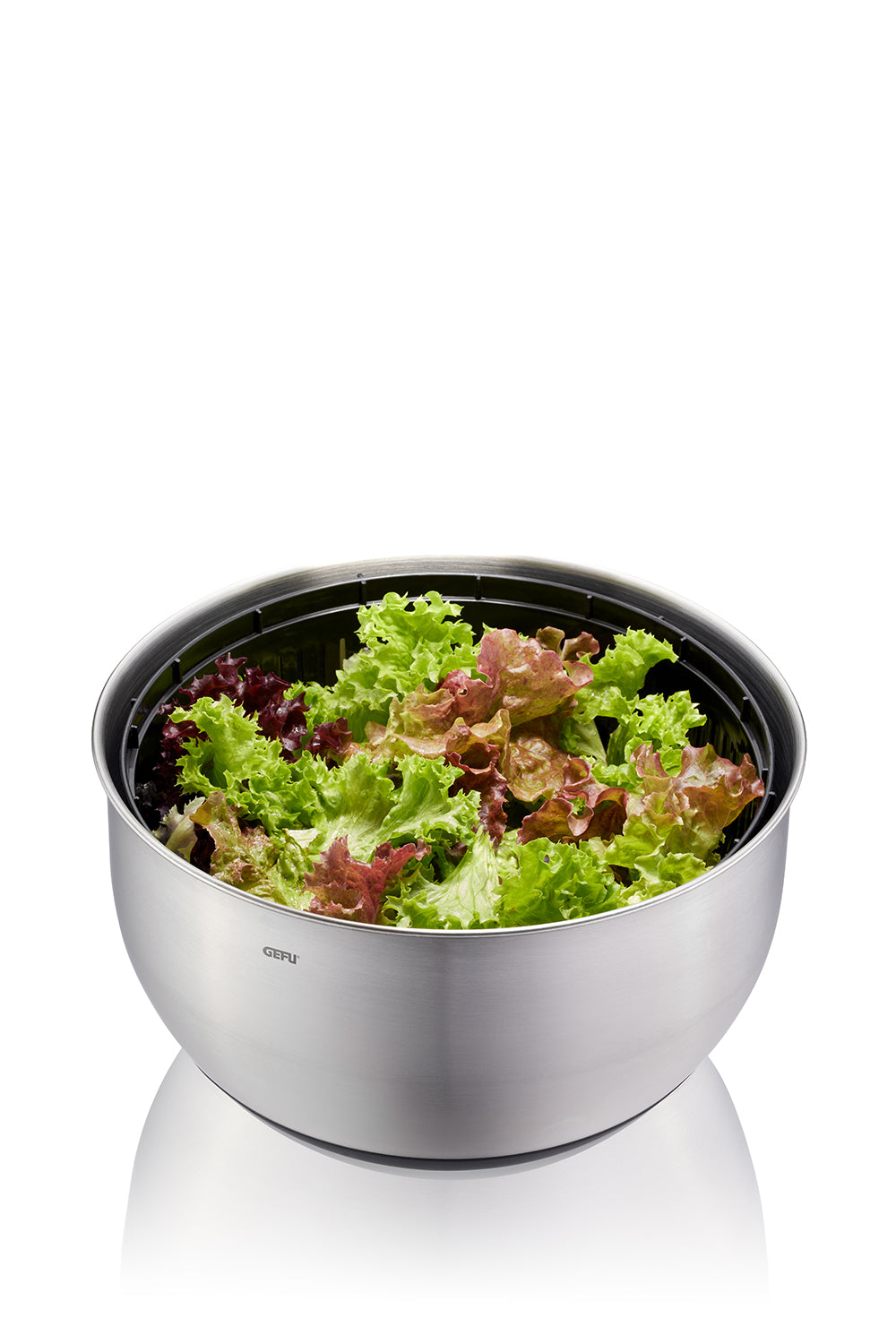 Pullit - Essoreuse À Salade - Acier Inoxydable - Noir/Argent