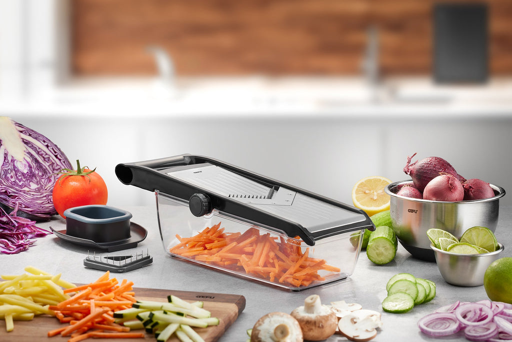 Collect - Mandoline Multifonctions En Julienne - Noir/Gris