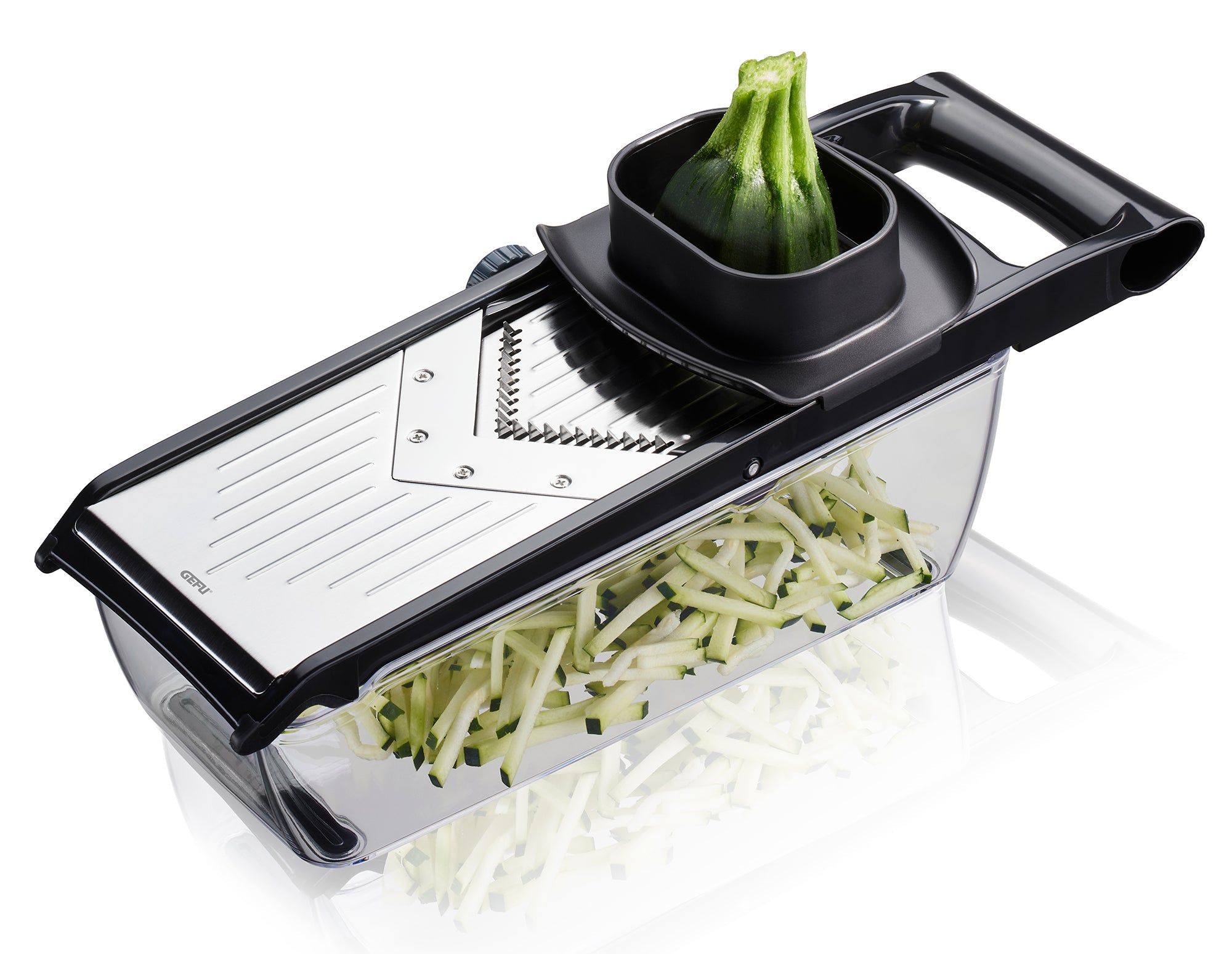 Collect - Mandoline Multifonctions En Julienne - Noir/Gris