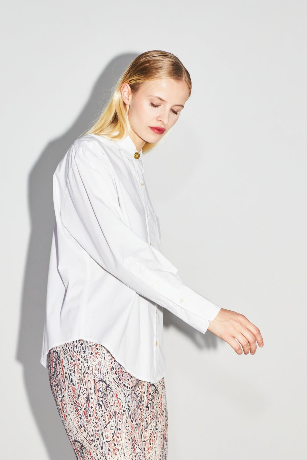 La Chemise Iris Boyfit Blanche