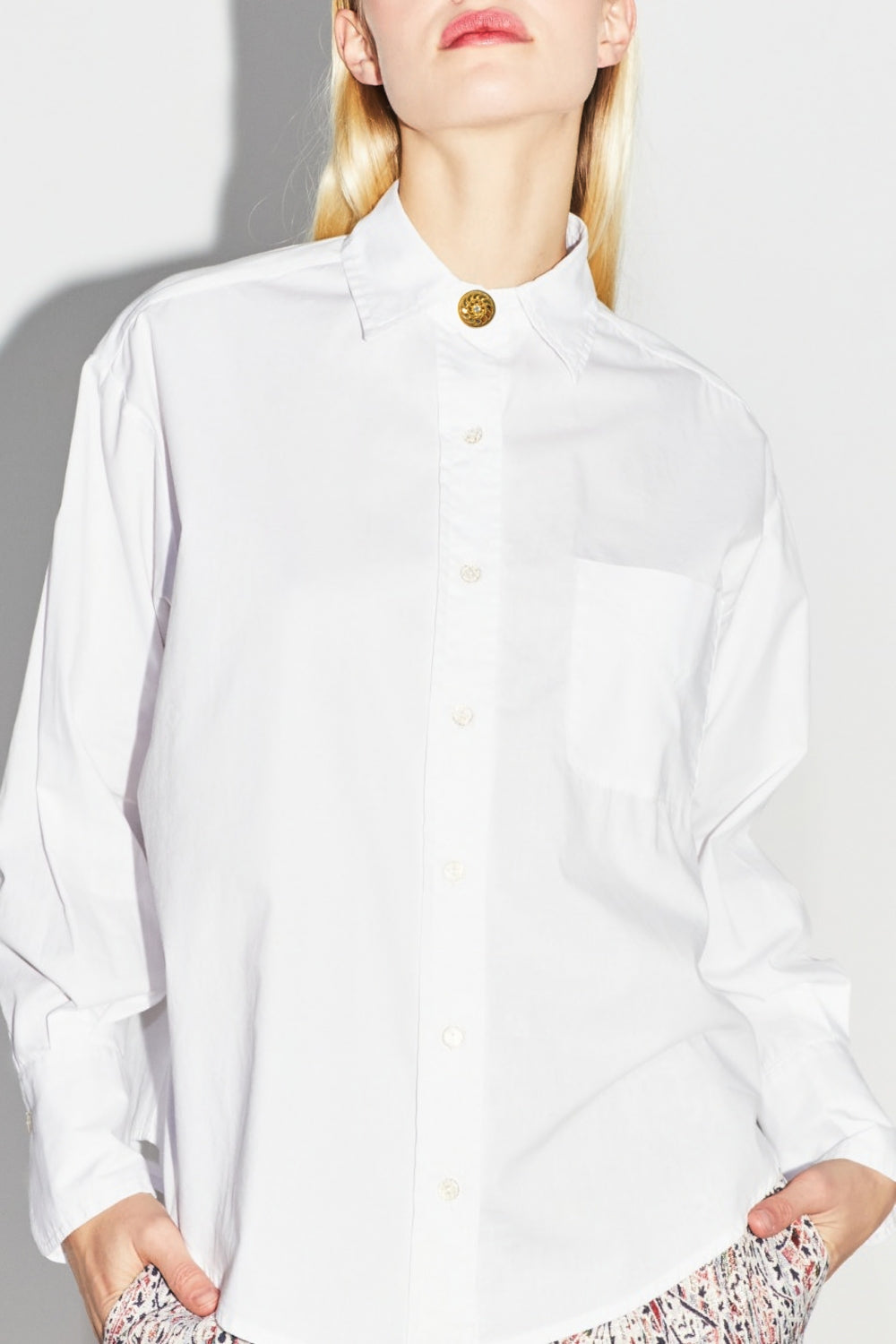 La Chemise Iris Boyfit Blanche