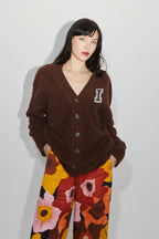 Le Cardigan Jackson Preppy Chocolat