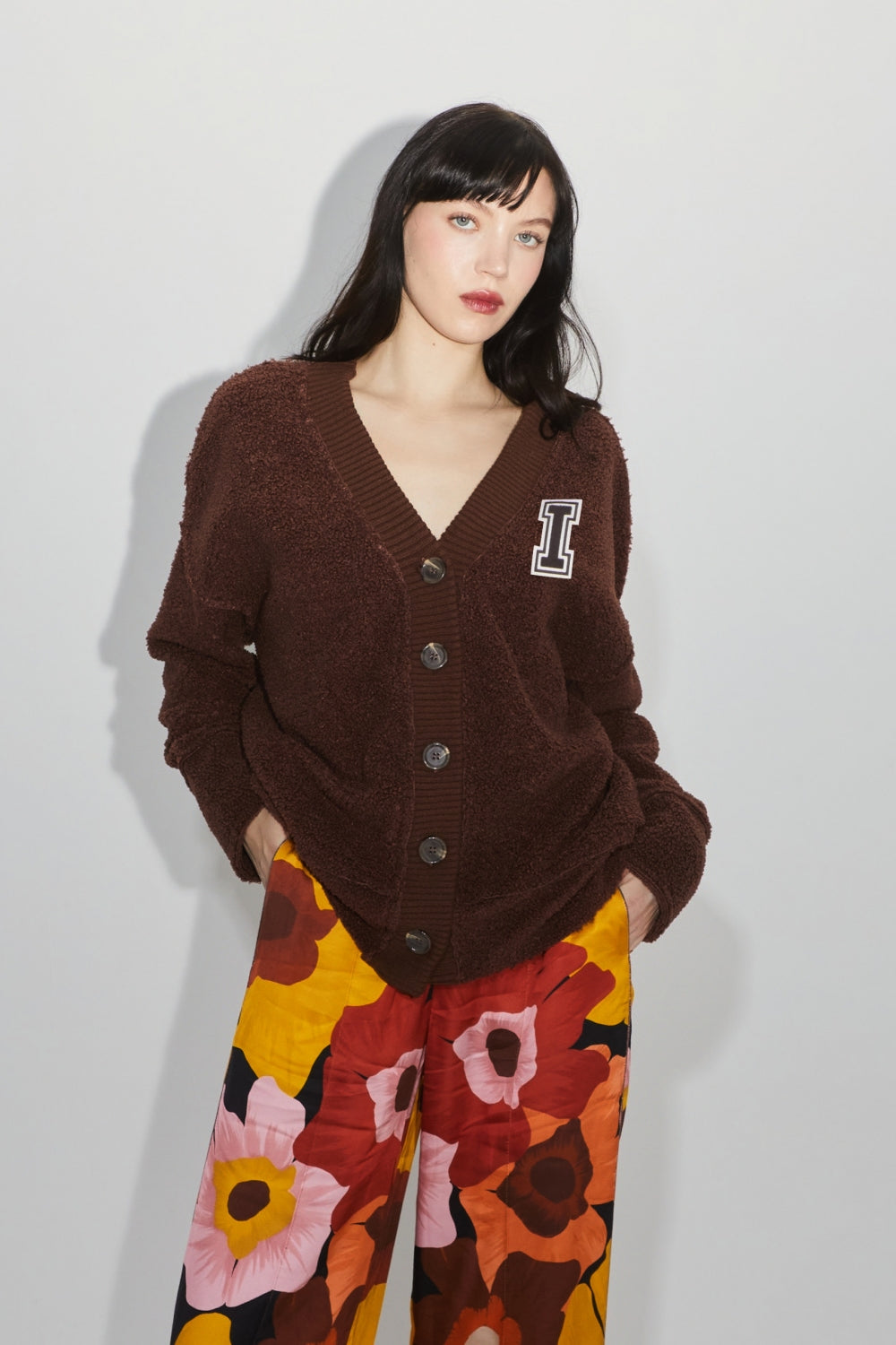 Le Cardigan Jackson Preppy Chocolat