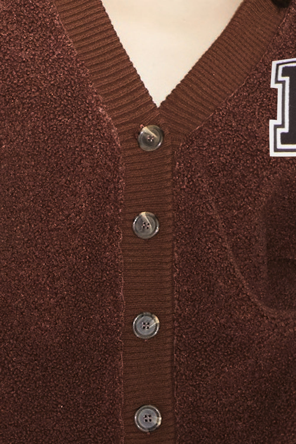 Le Cardigan Jackson Preppy Chocolat
