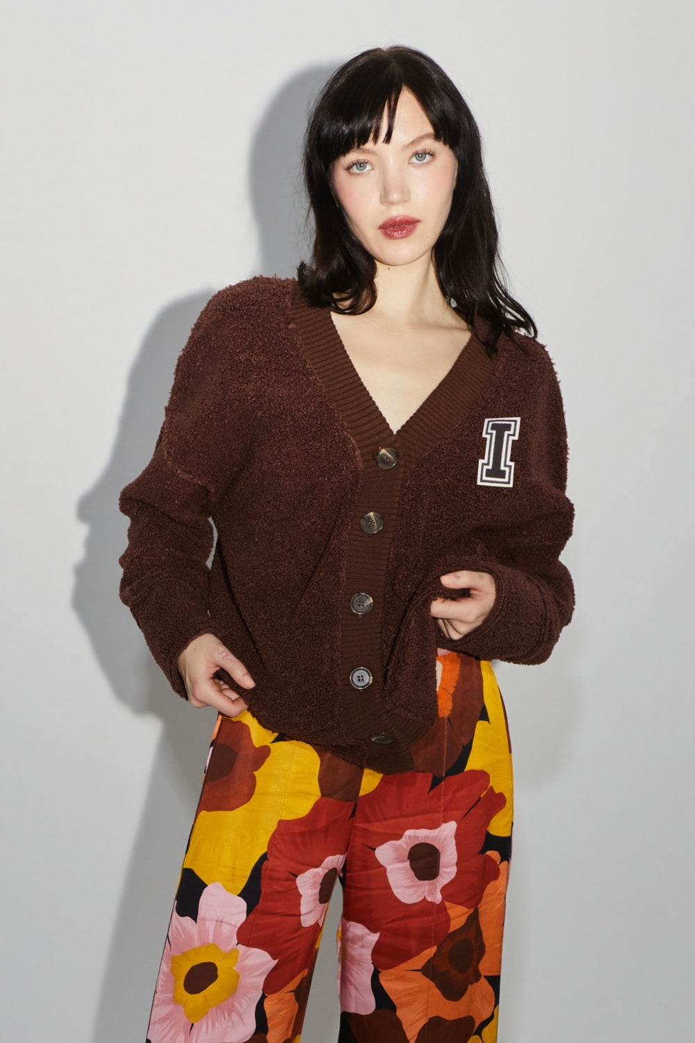 Le Cardigan Jackson Preppy Chocolat