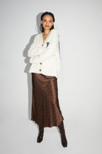 La Veste Cardigan Jackson Preppy White