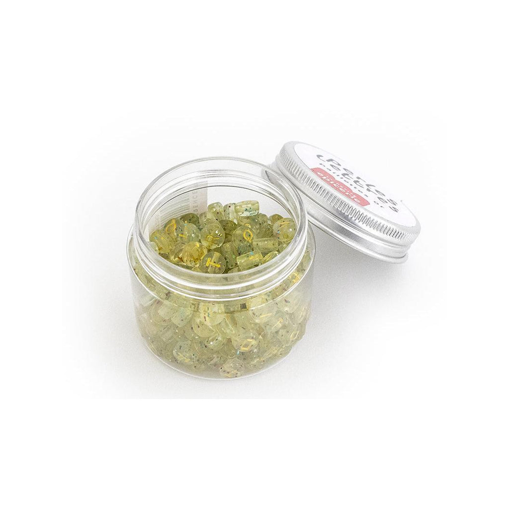Pot Perles Lettres – Paillettes Or