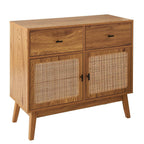 Alia - Commode 2 Tiroirs / 2 Portes - Rotin