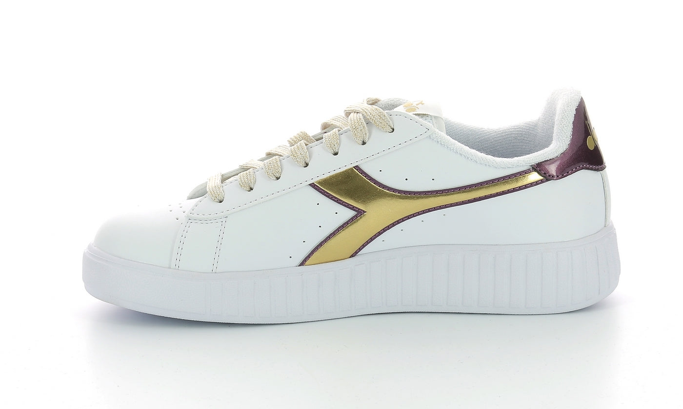 Diadora - Sneakers - Step P - White/Crystal Pink - Femme