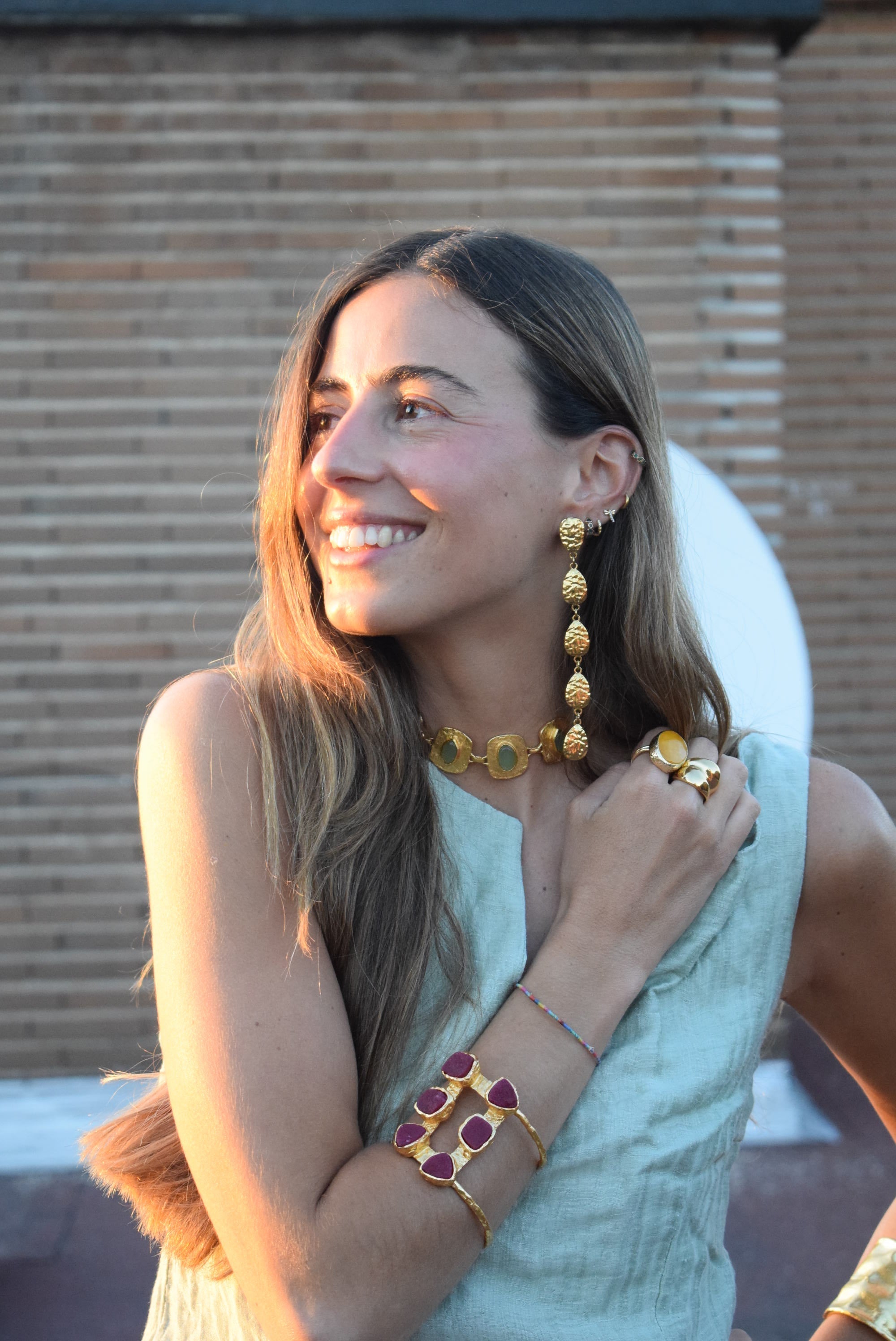 Boucles D'Oreilles Martillados