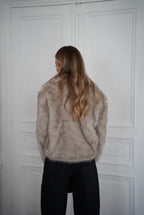 Manteau Fourrure Elody - Beige
