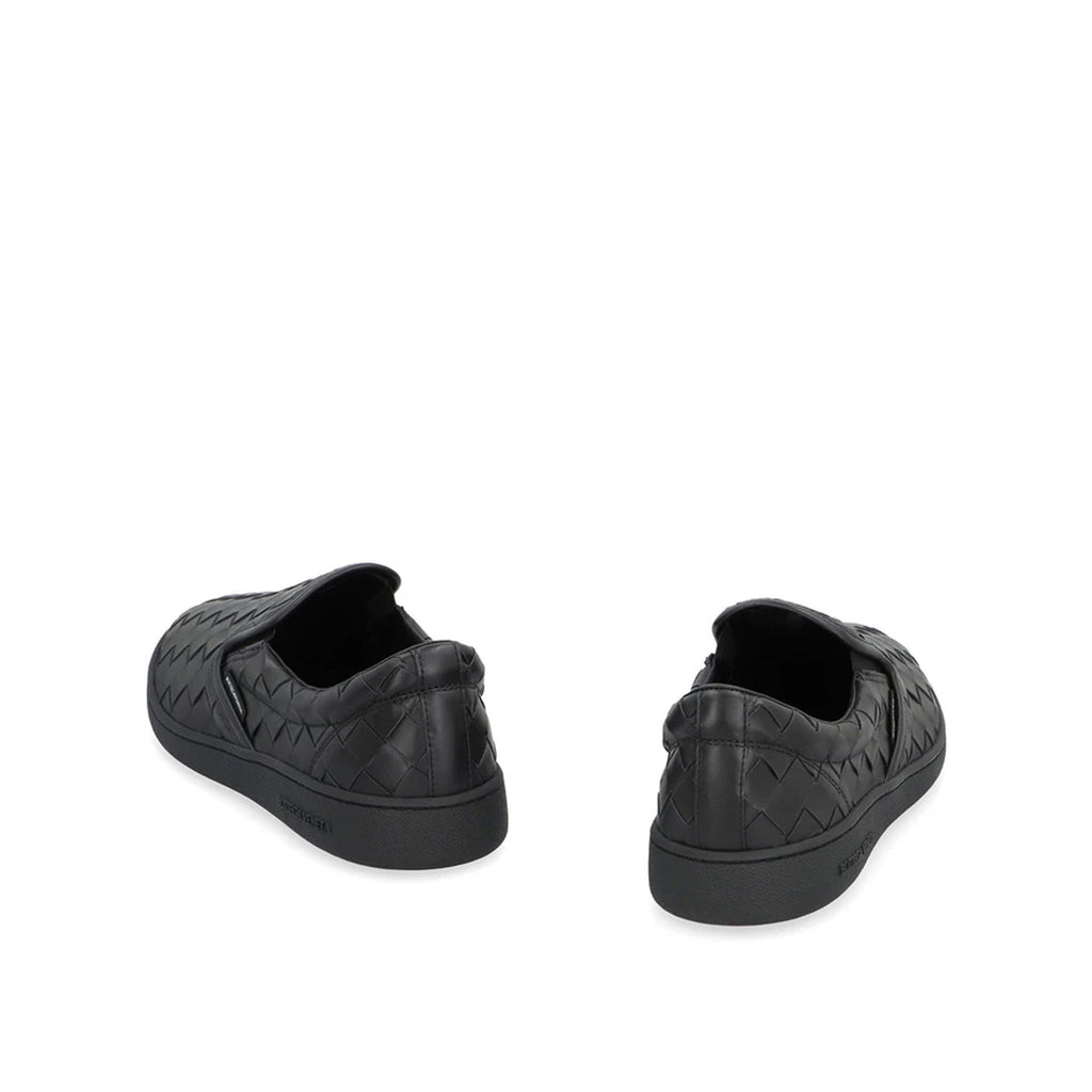 Baskets Bottega Veneta Sawyer Leather - Black - Homme