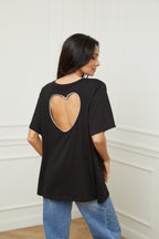 Tee Shirt Amor - Noir